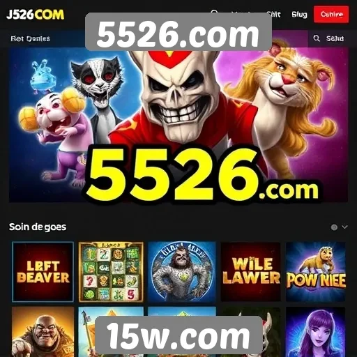 5526.com oferece ampla gama de jogos online